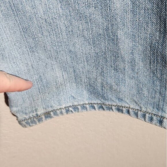 Old Navy Jeans Mens Loose Fit Light Wash Denim Size 40 Flaws - Picture 7 of 16